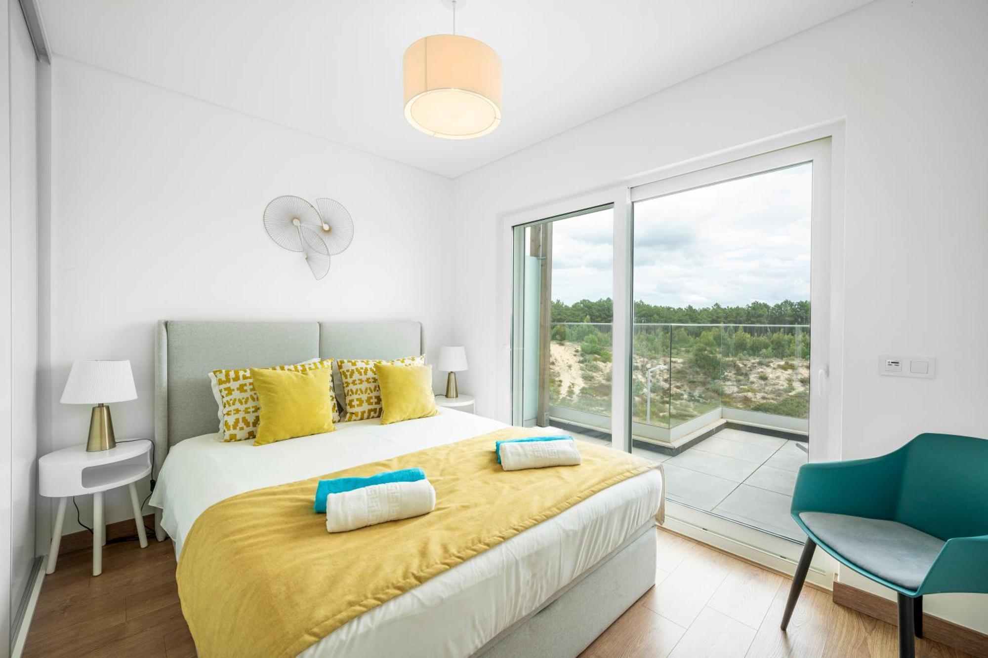 Mar A Vista - Condominium With Pool, Gym And Sea Views Nazare Ngoại thất bức ảnh